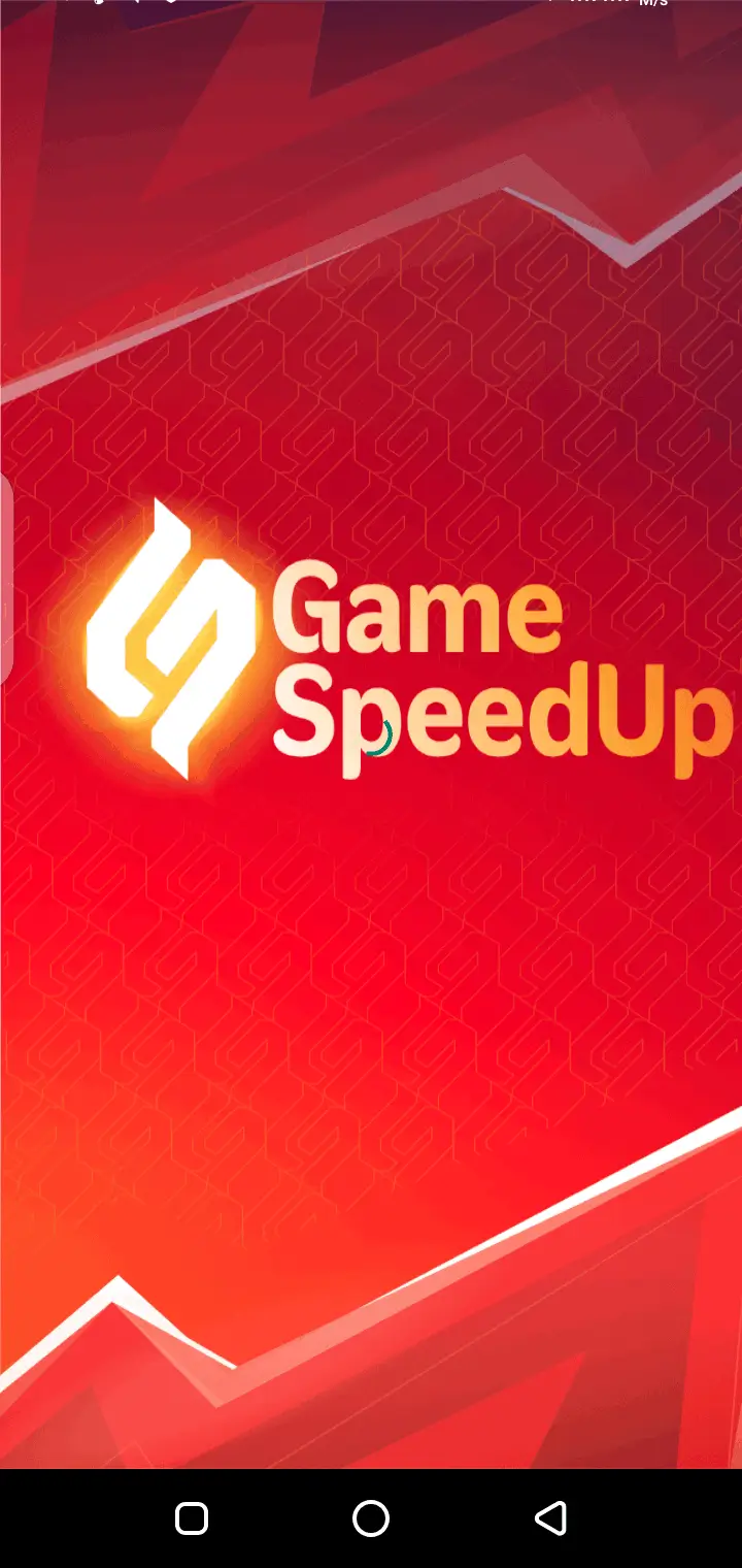 Game Speed Up gaming VPN app interface on an Android phone